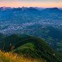 Chambéry et la Chartreuse depuis le Nivolet - Bauges - Savoie