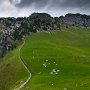 le mur des moutons et le Lanfonet - Bornes - Hte Savoie