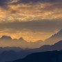 l'Aiguille Verte depuis le Lac de Peyre - Bornes - Hte Savoie