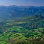 Sigoyer depuis les falaises de Céüse - Gapençais - Htes Alpes